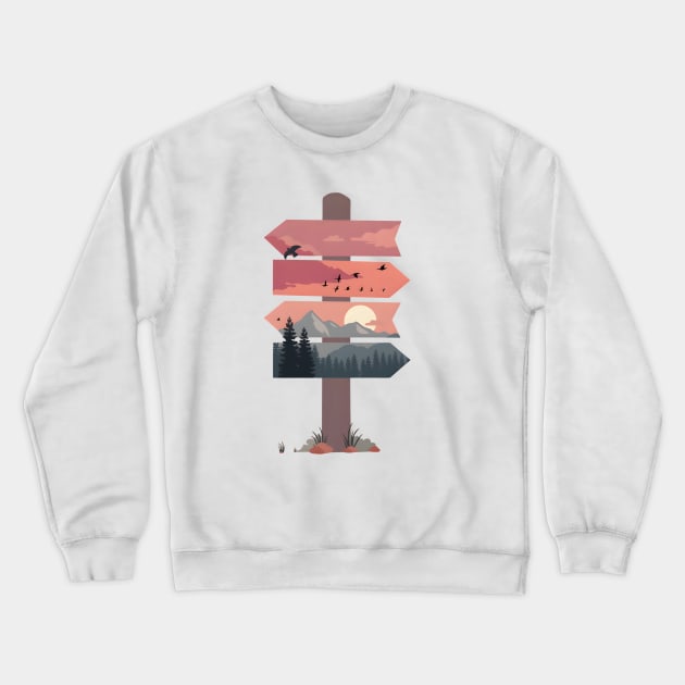 Traffic signal Crewneck Sweatshirt by designs lovers